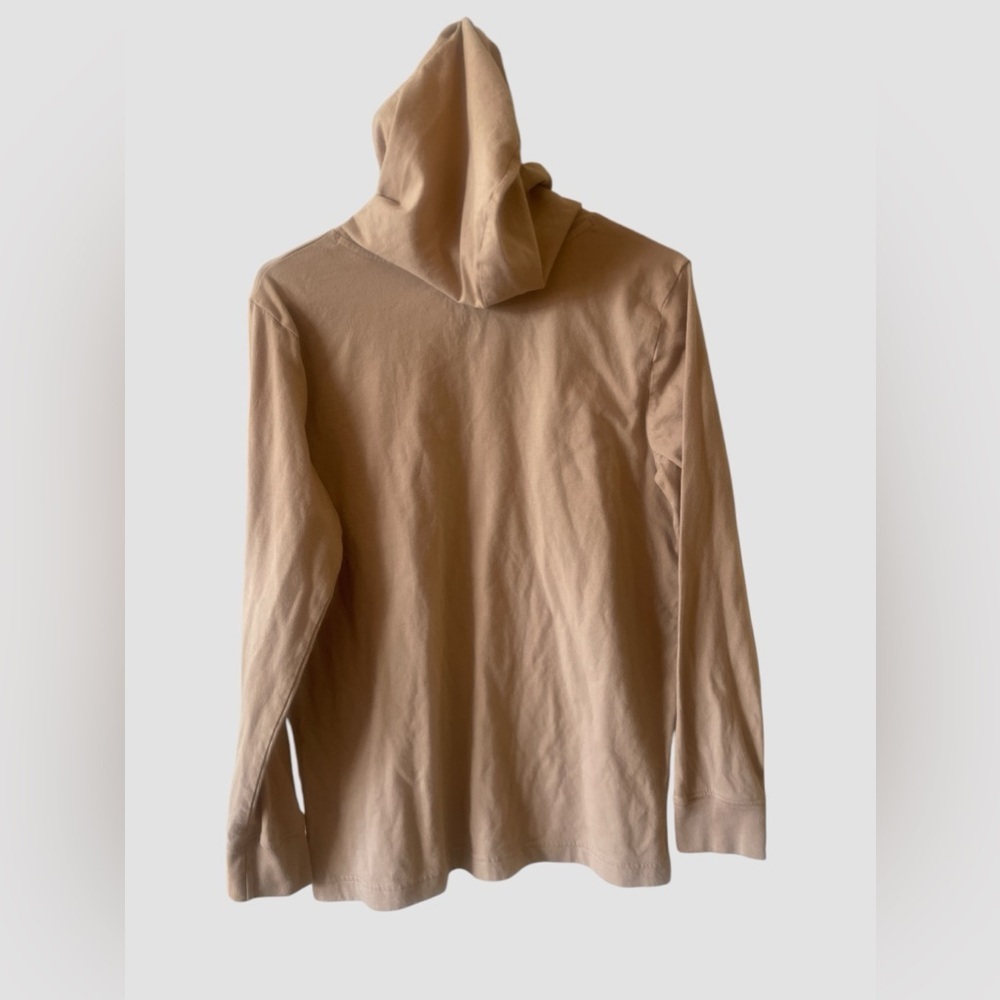 Air Jordan Flight Lightweight Hoodie Boys Kids XL Beige Pullover Sweatshirt - Picture 4 of 6